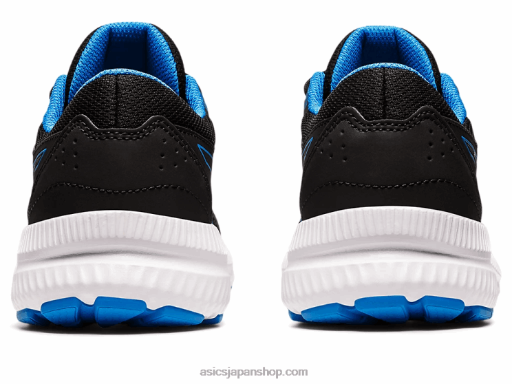 8年生の学校と戦う L20V4394Asics ブラック/エレクトリックブルー