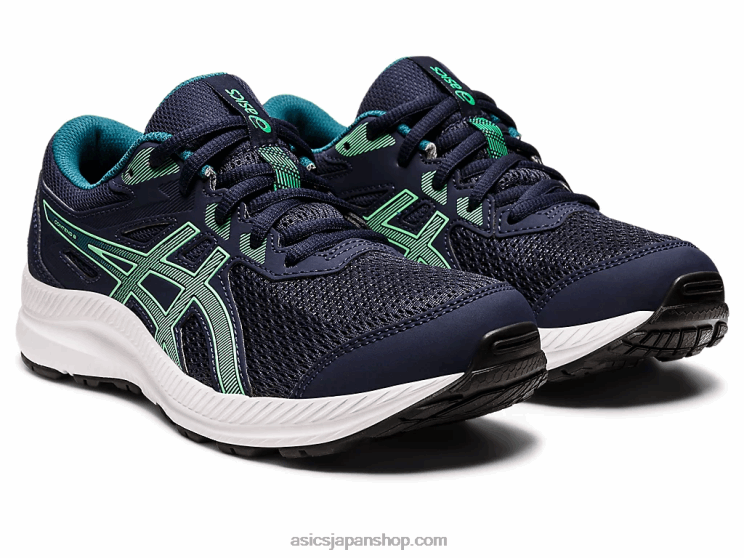 8年生の学校と戦う L20V4397Asics 真夜中/新葉