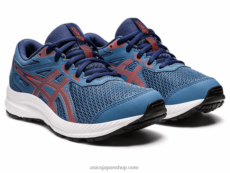 8年生の学校と戦う L20V4409Asics 紺碧/チェリートマト
