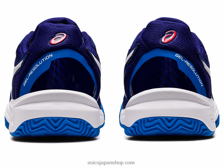 ゲル解像度 8 粘土小学校 L20V4430Asics ダイブブルー/ホワイト