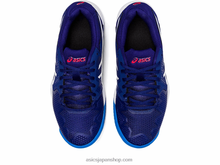 ゲル解像度 8 粘土小学校 L20V4430Asics ダイブブルー/ホワイト