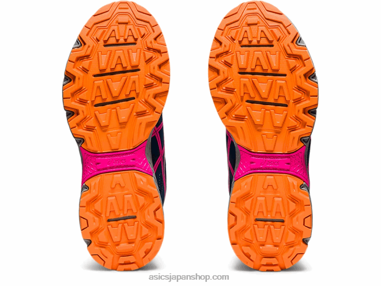 ゲルベンチャー 8 年生スクール L20V4494Asics マコブルー/ピンクグロ