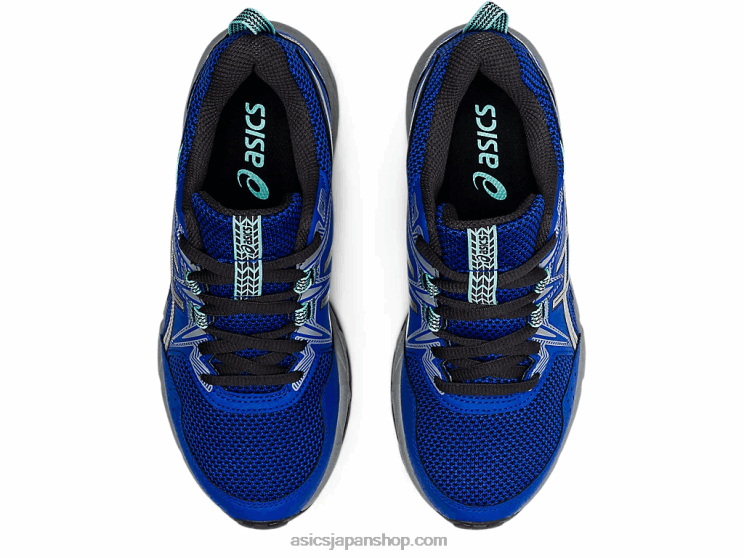 ゲルベンチャー 8 年生スクール L20V4509Asics ラピスラズリブルー/ピュアシルバー