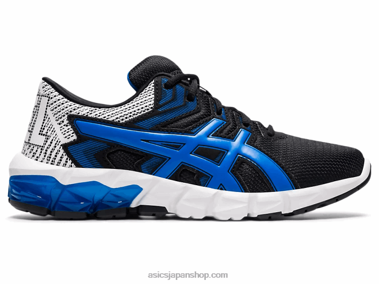 ゲル量子90 2年生 L20V4561Asics ブラック/エレクトリックブルー