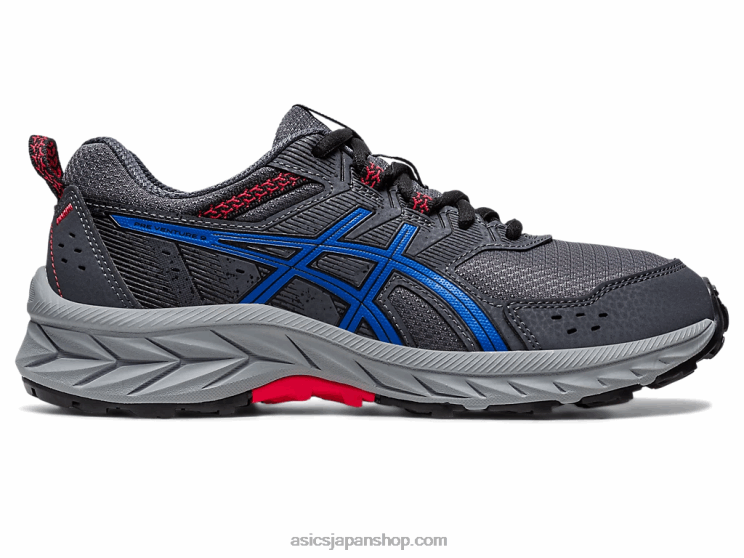 ゲルベンチャー9年生スクール L20V4216Asics キャリアグレー/ツナブルー