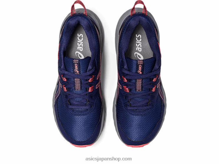 ゲルベンチャー9年生スクール L20V4220Asics インディゴブルー/パパイヤ