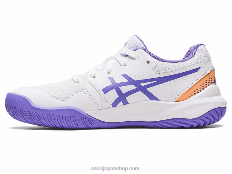 ゲル解像度 9 年生 L20V4222Asics ホワイト/アメジスト