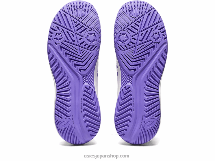 ゲル解像度 9 年生 L20V4222Asics ホワイト/アメジスト