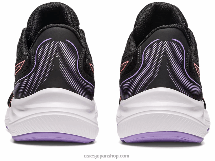 ゲルエキサイト 9 年生スクール L20V4302Asics ブラック/パパイヤ
