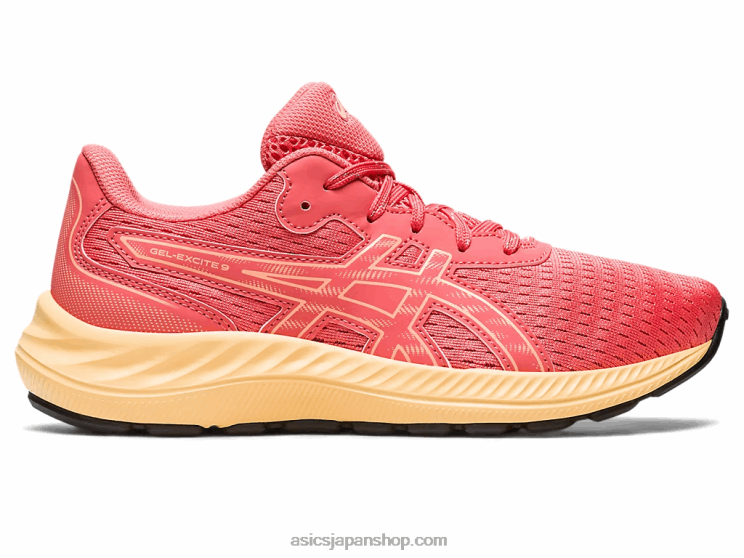 ゲルエキサイト 9 年生スクール L20V4304Asics パパイヤ/夏の砂丘