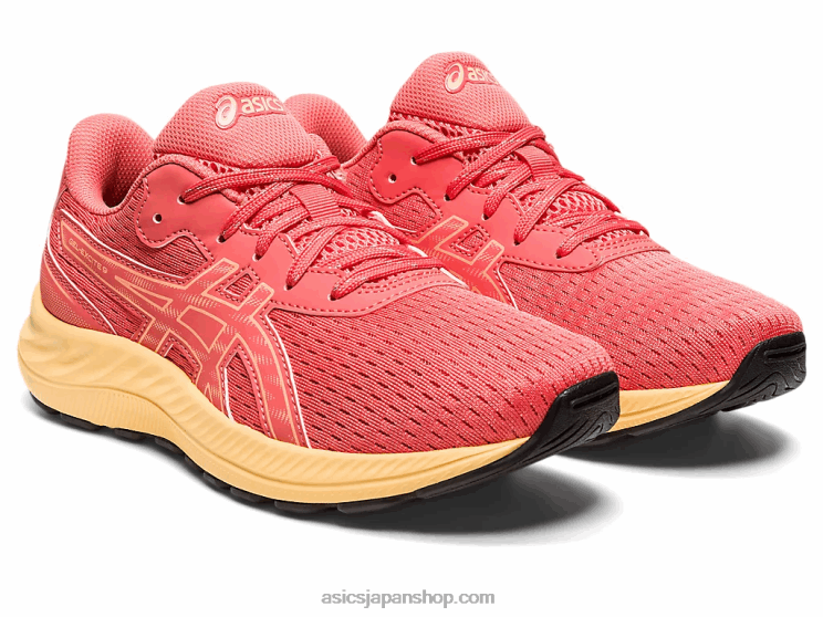 ゲルエキサイト 9 年生スクール L20V4304Asics パパイヤ/夏の砂丘
