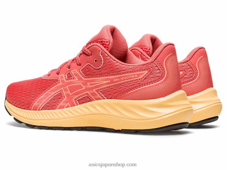 ゲルエキサイト 9 年生スクール L20V4304Asics パパイヤ/夏の砂丘