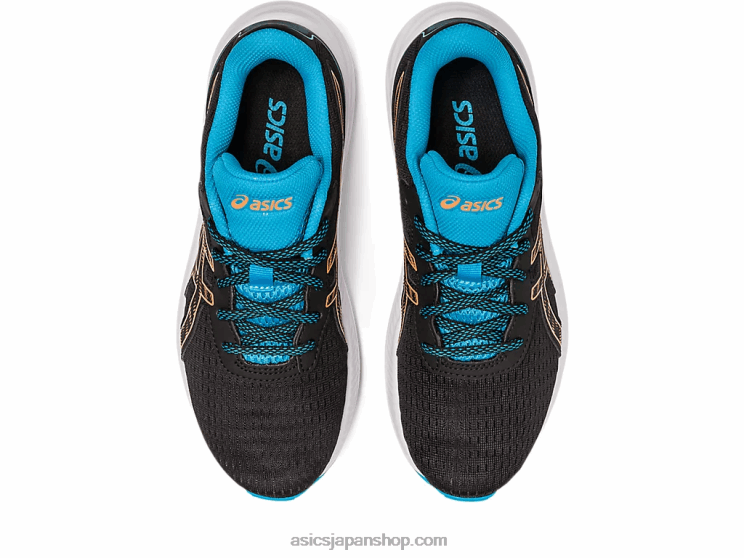 ゲルエキサイト 9 年生スクール L20V4307Asics ブラック/サンピーチ