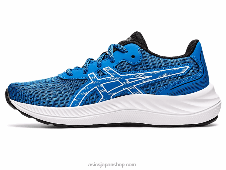 ゲルエキサイト 9 年生スクール L20V4368Asics エレクトリックブルー/ホワイト