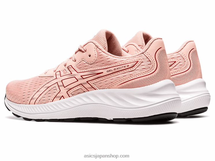 ゲルエキサイト 9 年生スクール L20V4378Asics フロストローズ/クランベリー