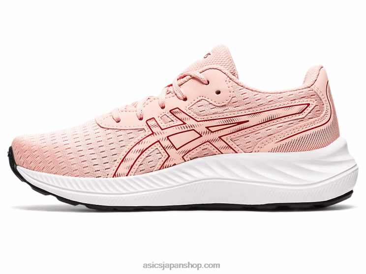 ゲルエキサイト 9 年生スクール L20V4378Asics フロストローズ/クランベリー