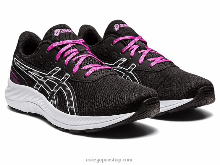ゲルエキサイト 9 年生スクール L20V4380Asics 黒/柔らかい空