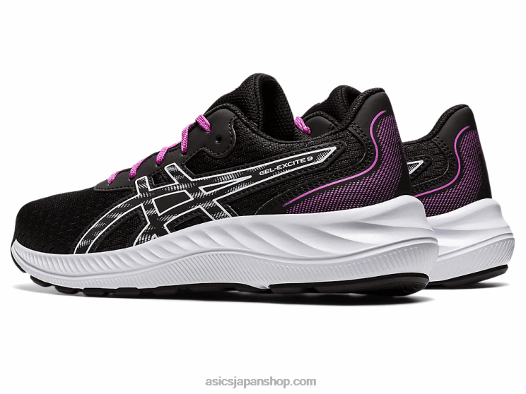 ゲルエキサイト 9 年生スクール L20V4380Asics 黒/柔らかい空
