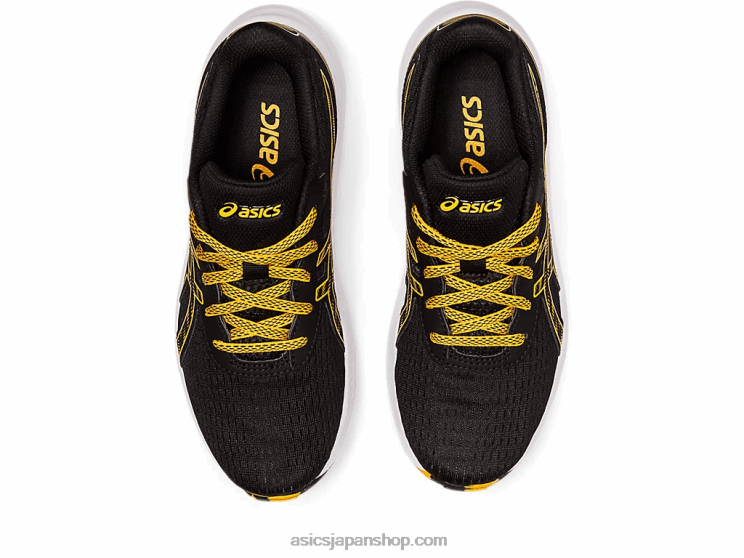 ゲルエキサイト 9 年生スクール L20V4384Asics ブラック/アンバー