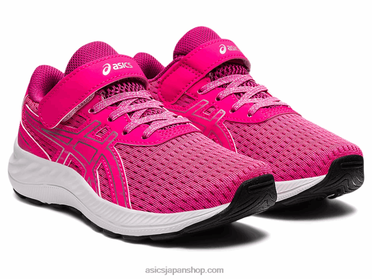 ゲルエキサイト 9 年生スクール L20V4459Asics ピンクグロ/ピュアシルバー