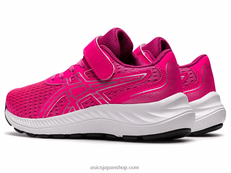 ゲルエキサイト 9 年生スクール L20V4459Asics ピンクグロ/ピュアシルバー