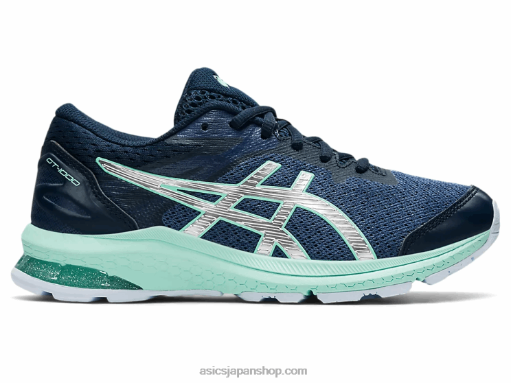 GT-1000 10年生 L20V4434Asics サンダーブルー/ピュアシルバー