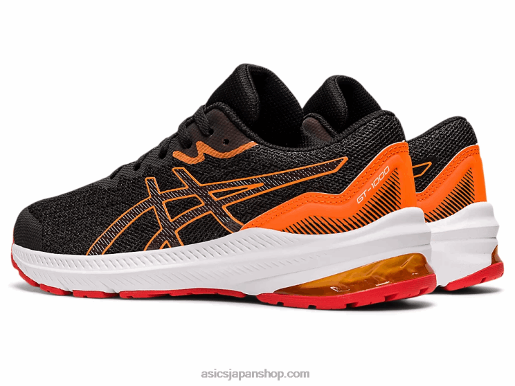 GT-1000 11年生 L20V4471Asics グラファイトグレー/ファイアリーレッド