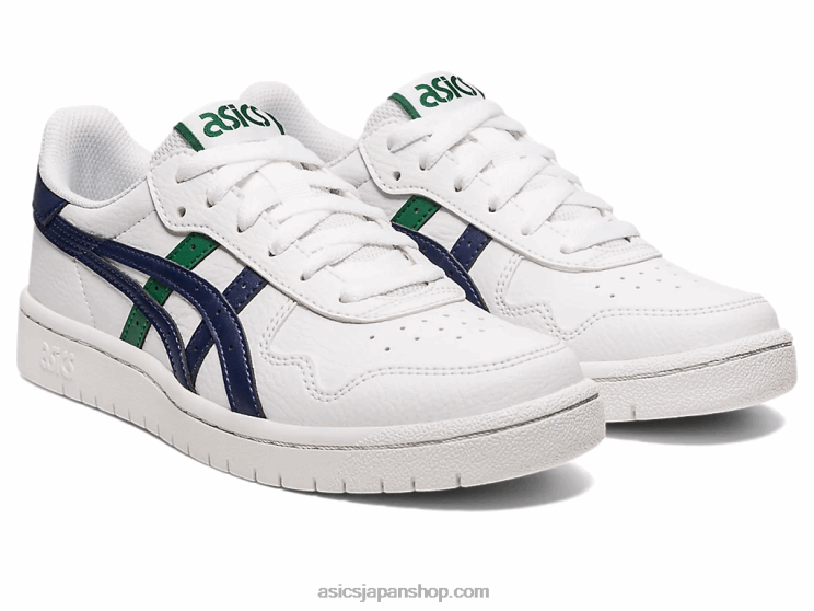日本の小学校 L20V4326Asics ホワイト/ピーコート