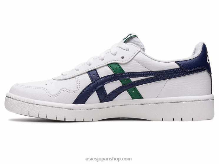 日本の小学校 L20V4326Asics ホワイト/ピーコート