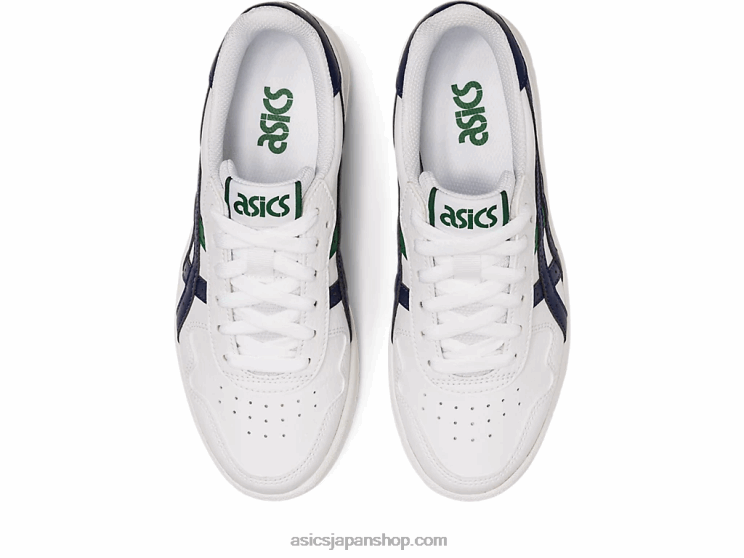 日本の小学校 L20V4326Asics ホワイト/ピーコート