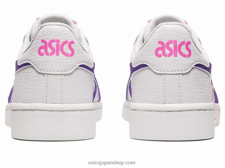 日本の小学校 L20V4328Asics ホワイト/アメジスト
