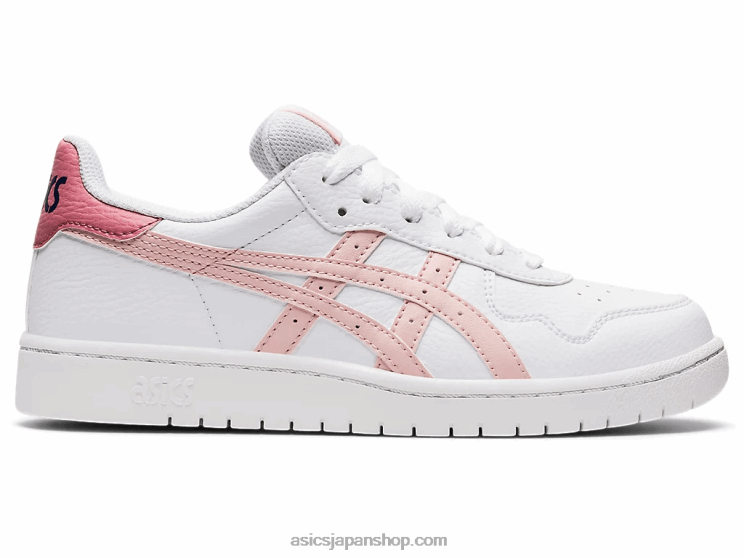 日本の小学校 L20V4444Asics ホワイト/ジンジャーピーチ