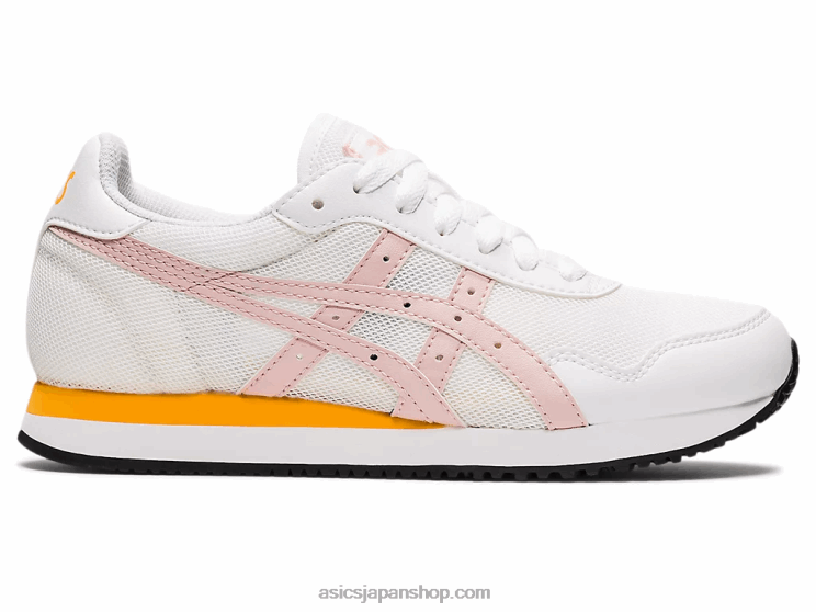 タイガーランナー小学校 L20V4450Asics ホワイト/ジンジャーピーチ