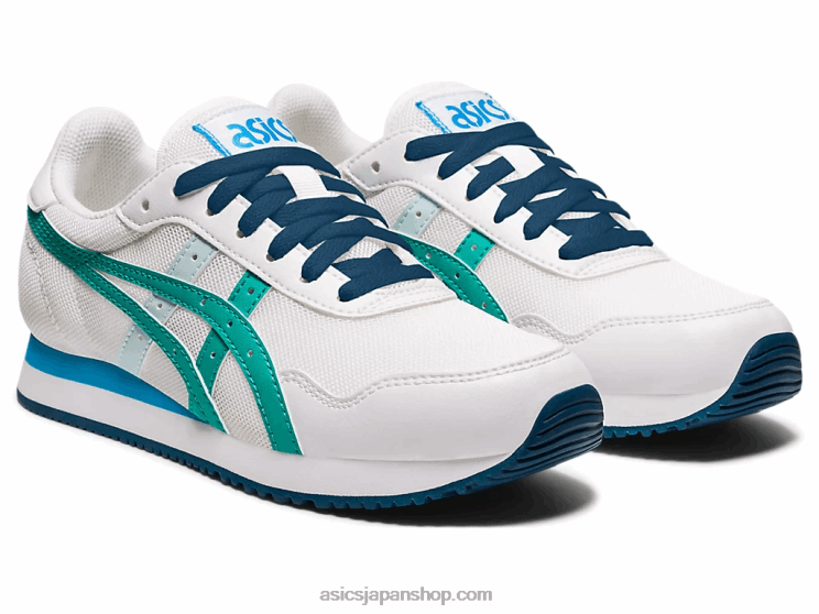 タイガーランナー小学校 L20V4479Asics ホワイト/バルト宝石