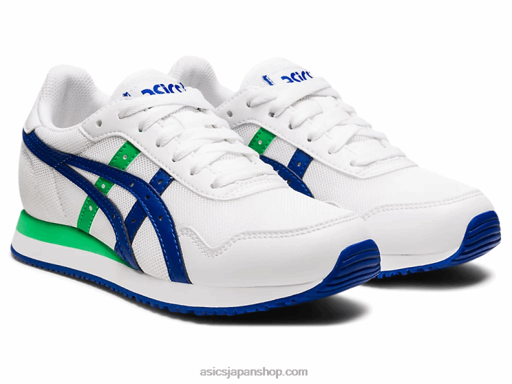 タイガーランナー小学校 L20V4500Asics ホワイト/モナコブルー
