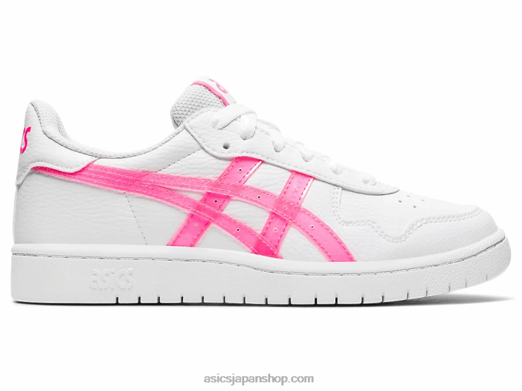 日本の小学校 L20V4552Asics ホワイト/ホットピンク
