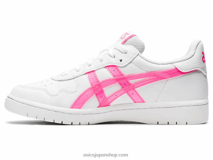 日本の小学校 L20V4552Asics ホワイト/ホットピンク