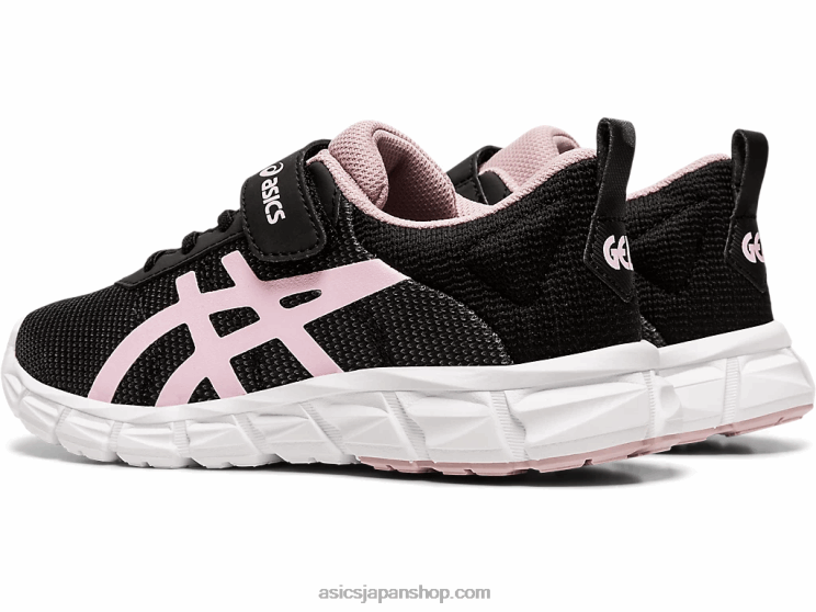 ゲル量子ライト小学校 L20V4564Asics ブラック/コットンキャンディー