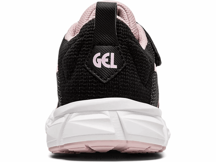 ゲル量子ライト小学校 L20V4564Asics ブラック/コットンキャンディー