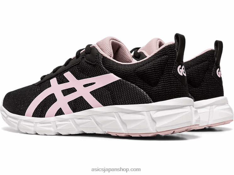 ゲル量子ライト小学校 L20V4565Asics ブラック/コットンキャンディー
