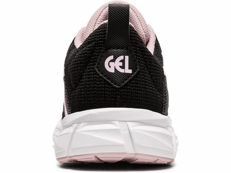ゲル量子ライト小学校 L20V4565Asics ブラック/コットンキャンディー