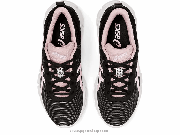 ゲル量子ライト小学校 L20V4565Asics ブラック/コットンキャンディー