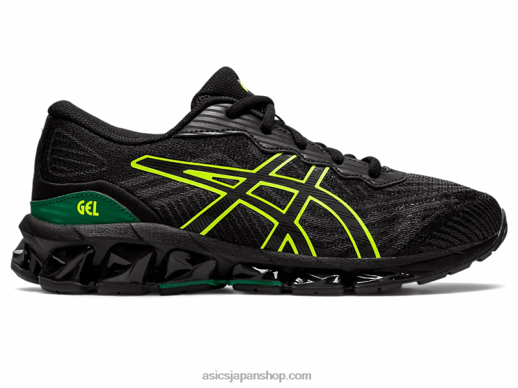 gel-quantum 360 vii 小学校 L20V4381Asics ブラック/セーフティイエロー