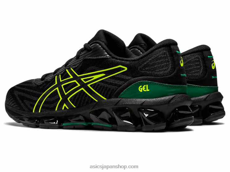 gel-quantum 360 vii 小学校 L20V4381Asics ブラック/セーフティイエロー
