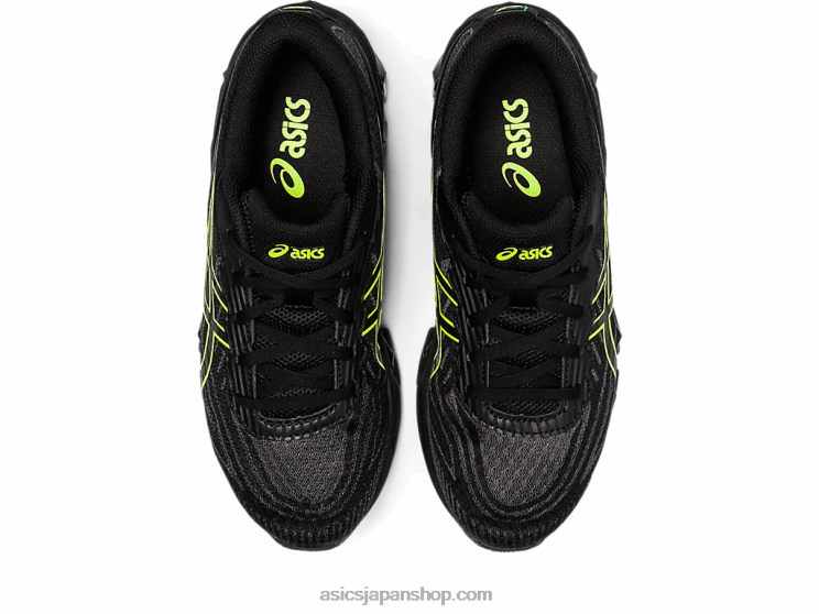 gel-quantum 360 vii 小学校 L20V4381Asics ブラック/セーフティイエロー