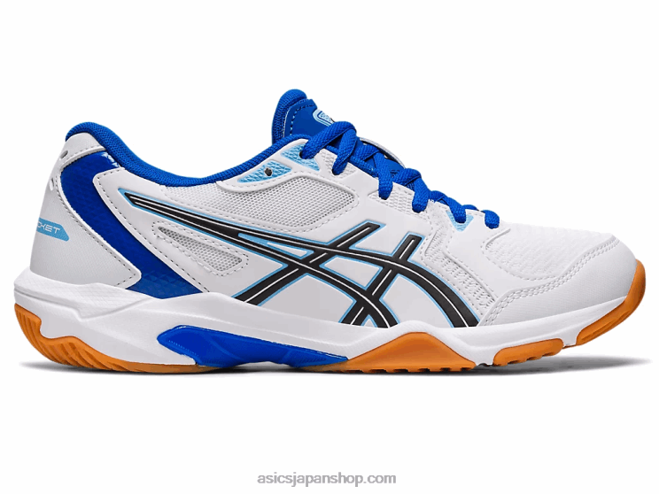 ゲルロケット10 L20V2355Asics ホワイト/アークティックブルー