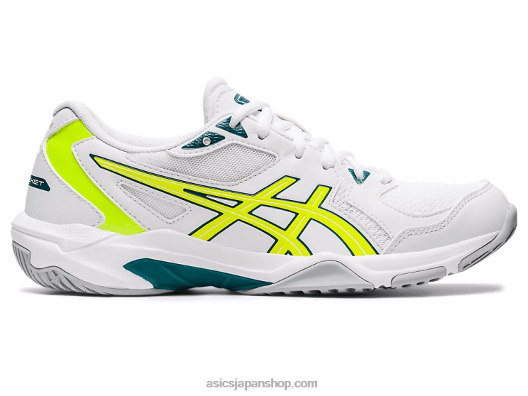 ゲルロケット10 L20V2808Asics ホワイト/セーフティイエロー