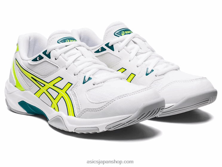 ゲルロケット10 L20V2808Asics ホワイト/セーフティイエロー