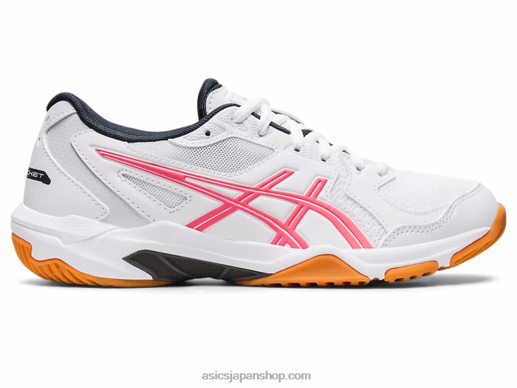 ゲルロケット10 L20V2952Asics ホワイト/ピンクカメオ