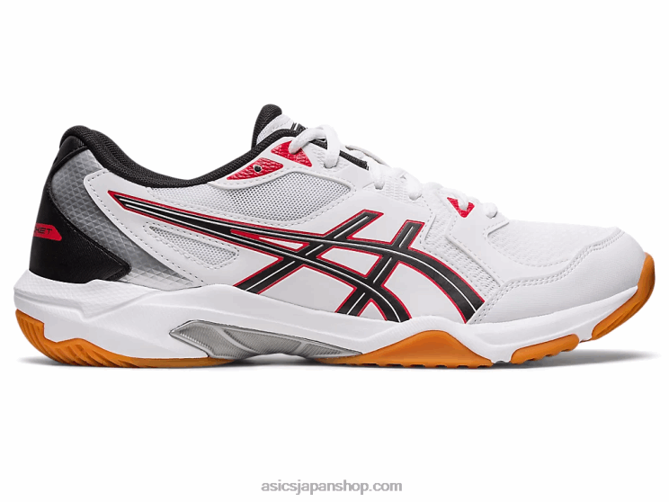 ゲルロケット10 L20V31Asics ホワイト/クラシックレッド